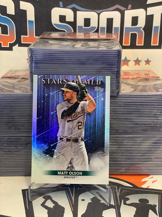 2022 Topps (Stars of MLB) Matt Olson #SMLB-50