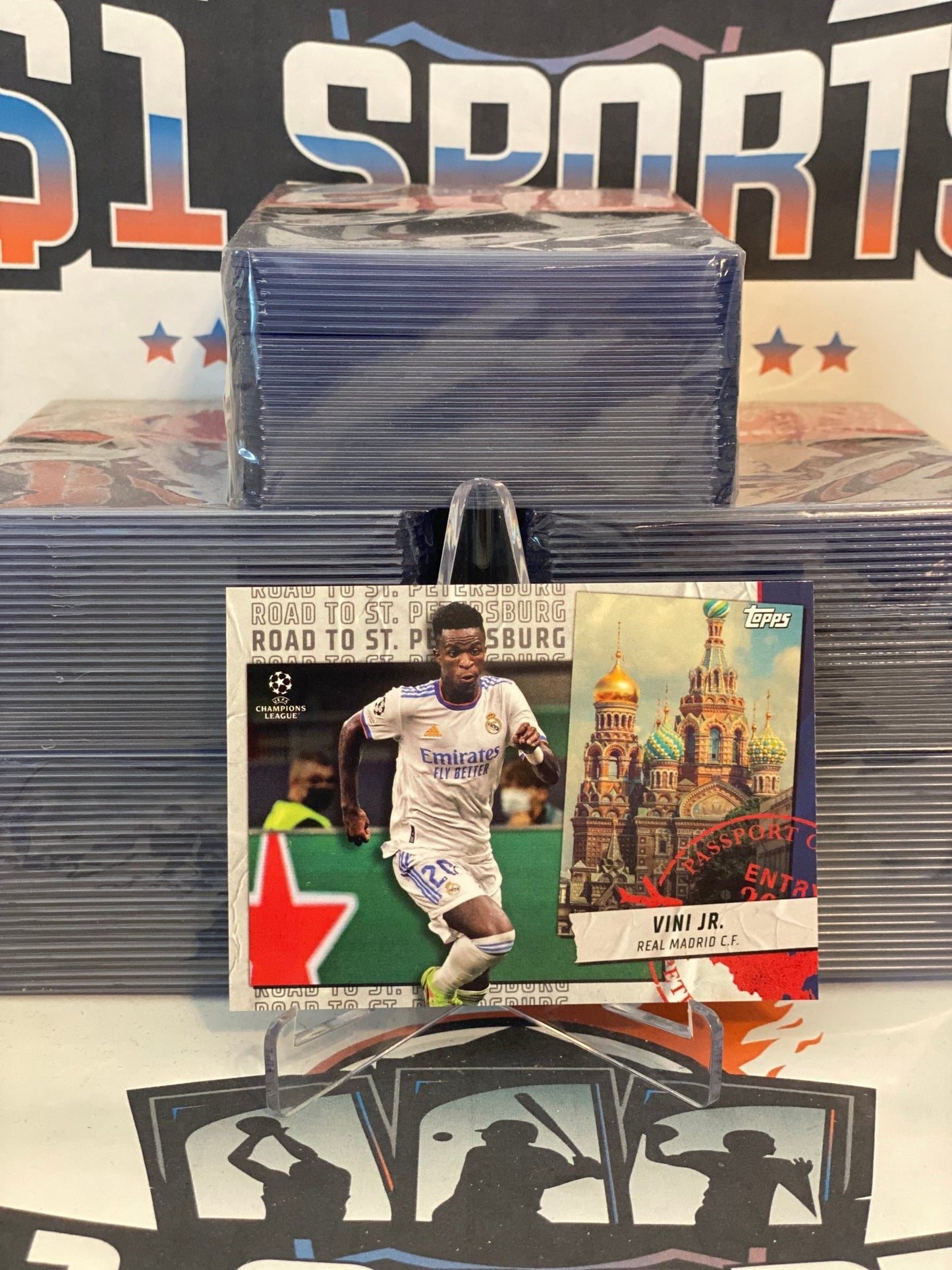 2022 Topps UEFA Champions League (Road to St. Petersburg) Vini Jr. #RSP-01
