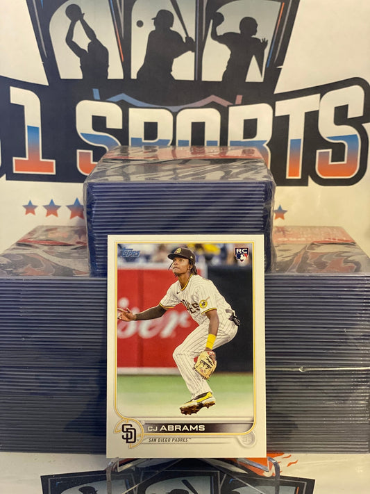 2022 Topps Update CJ Abrams Rookie #US34