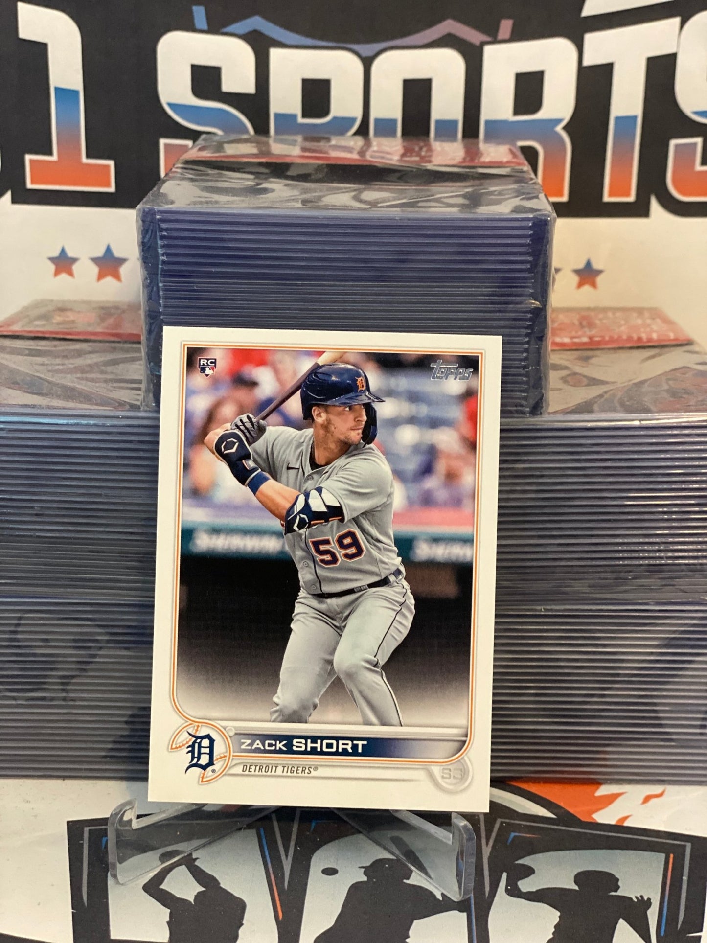 2022 Topps Zack Short Rookie #148