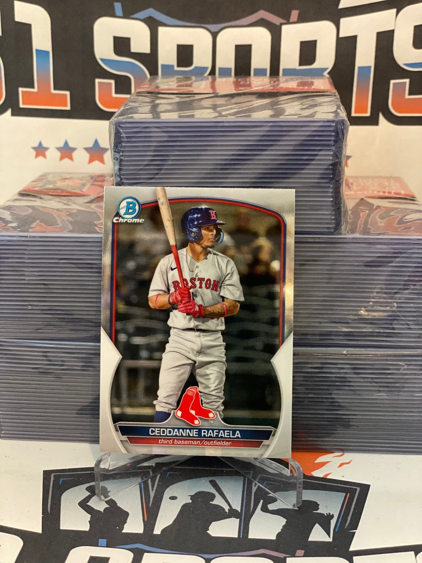 2023 Bowman Chrome Prospects (1st Bowman) Ceddanne Rafaela #BCP-29