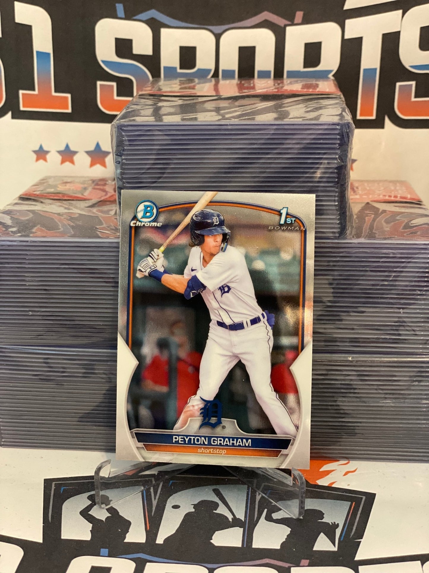 2023 Bowman Chrome Prospects (1st Bowman) Peyton Graham #BCP-57