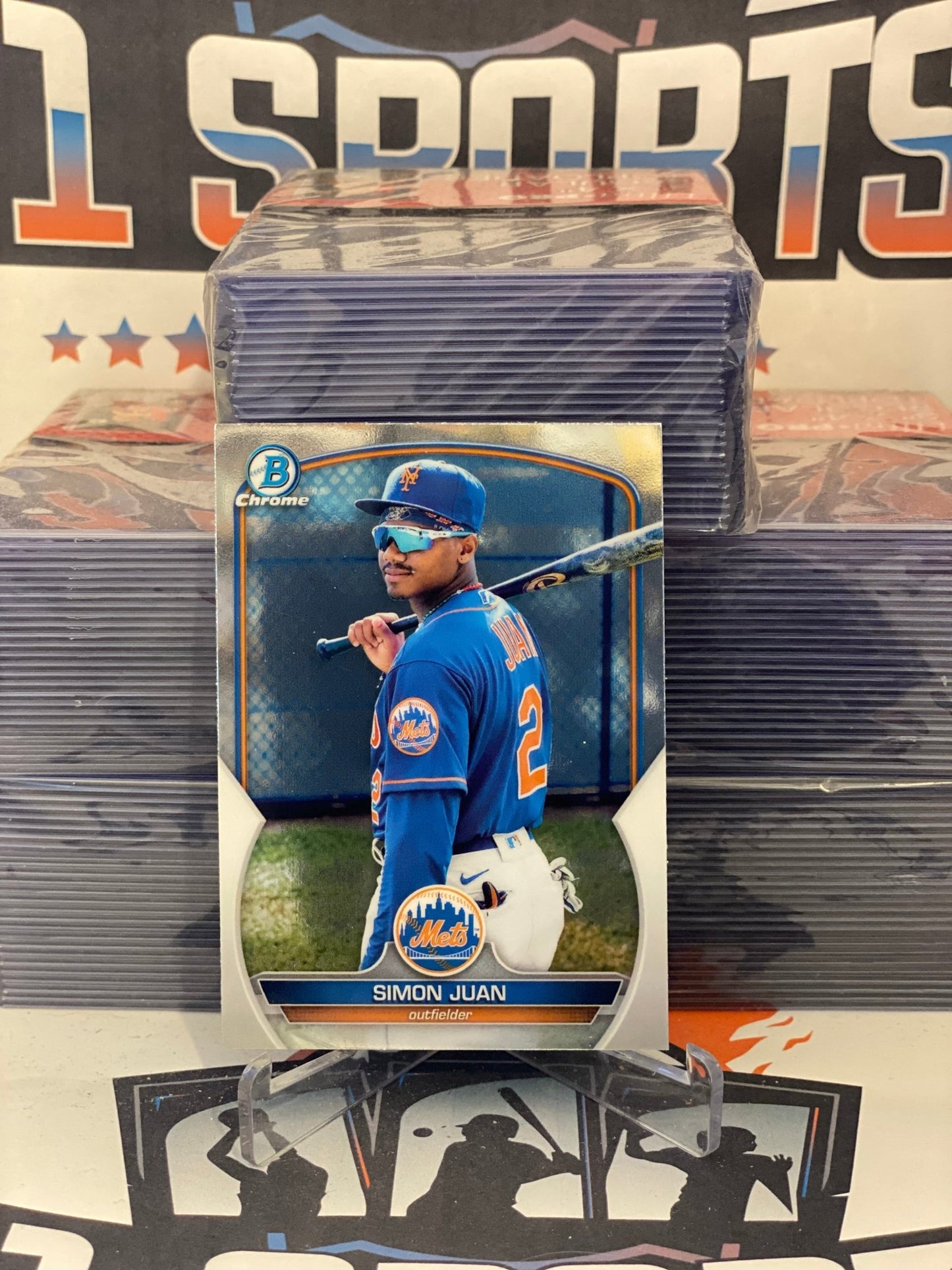 2023 Bowman Chrome Prospects Simon Juan #BCP-38