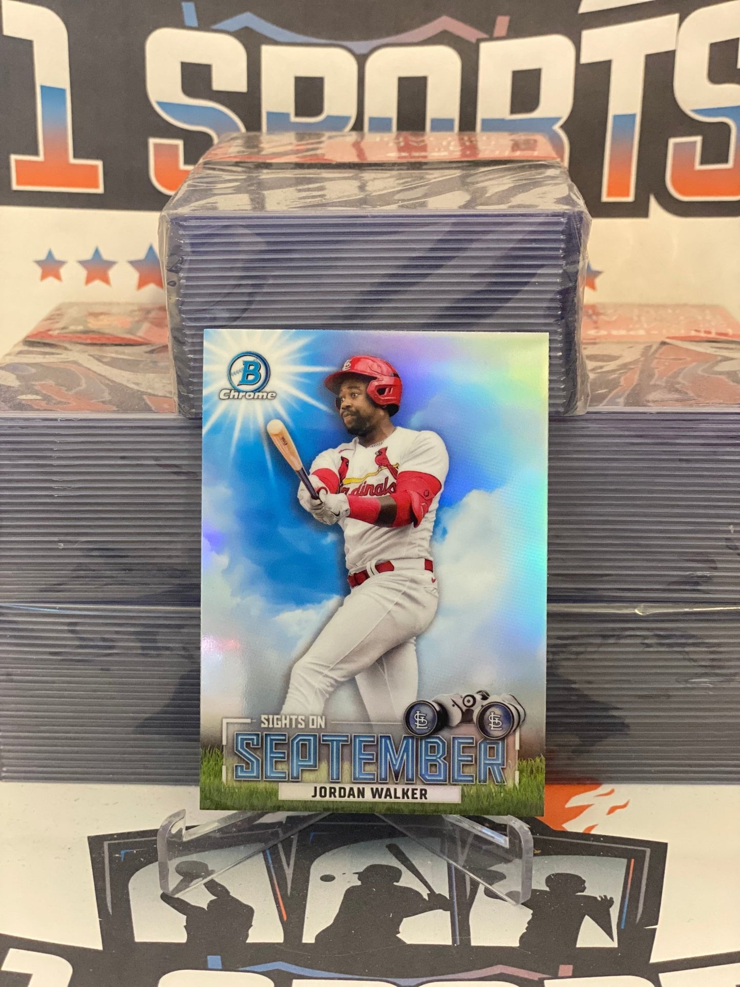 2023 Bowman Chrome (Sights on September) Jordan Walker #SOS-19