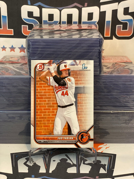 2023 Bowman Draft (1st Bowman) Jud Fabian #BD-114