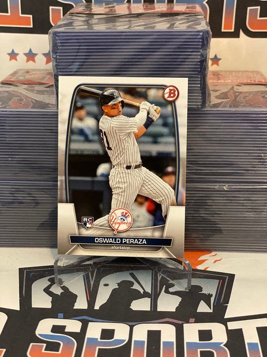 2023 Bowman Oswald Peraza Rookie #70