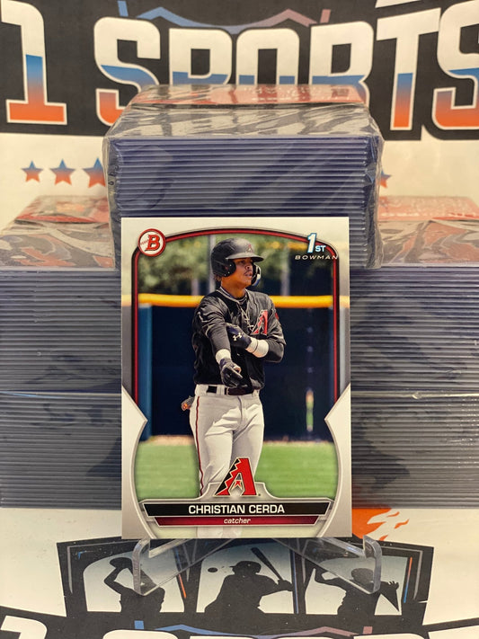 2023 Bowman Prospects (1st Bowman) Christian Cerda #BP-56