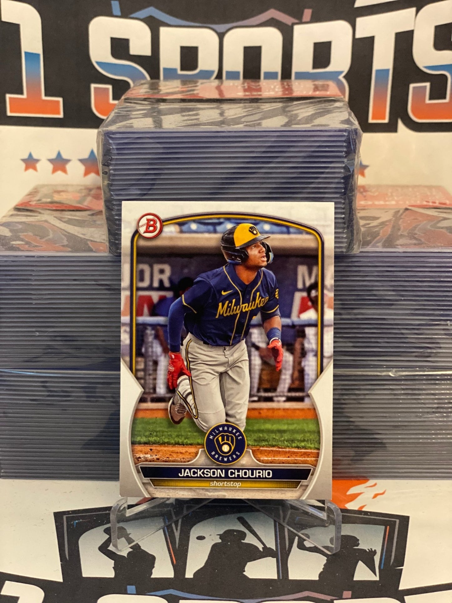 2023 Bowman Prospects Jackson Chourio #BP-76