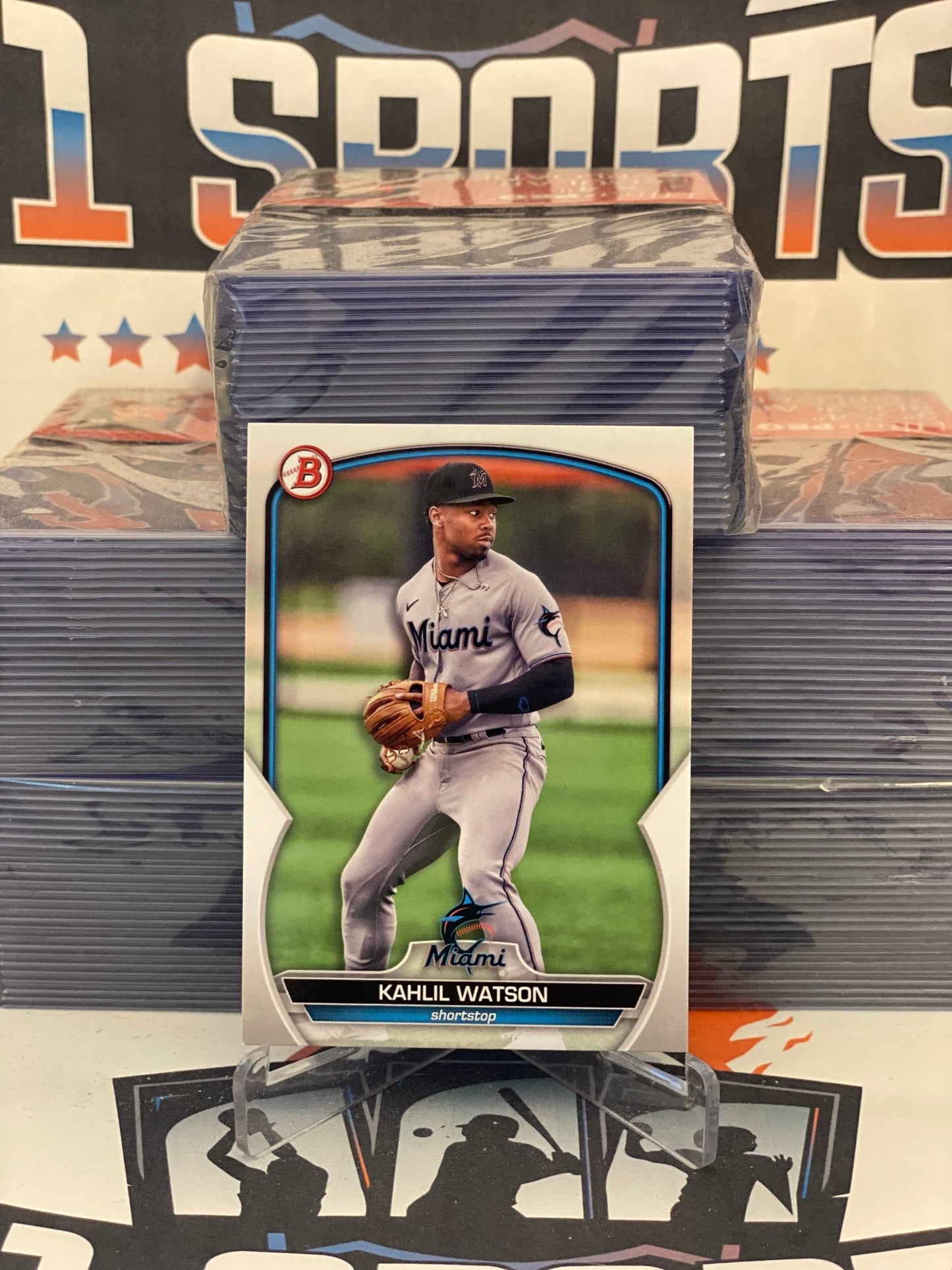 2023 Bowman Prospects Khalil Watson #BP-147