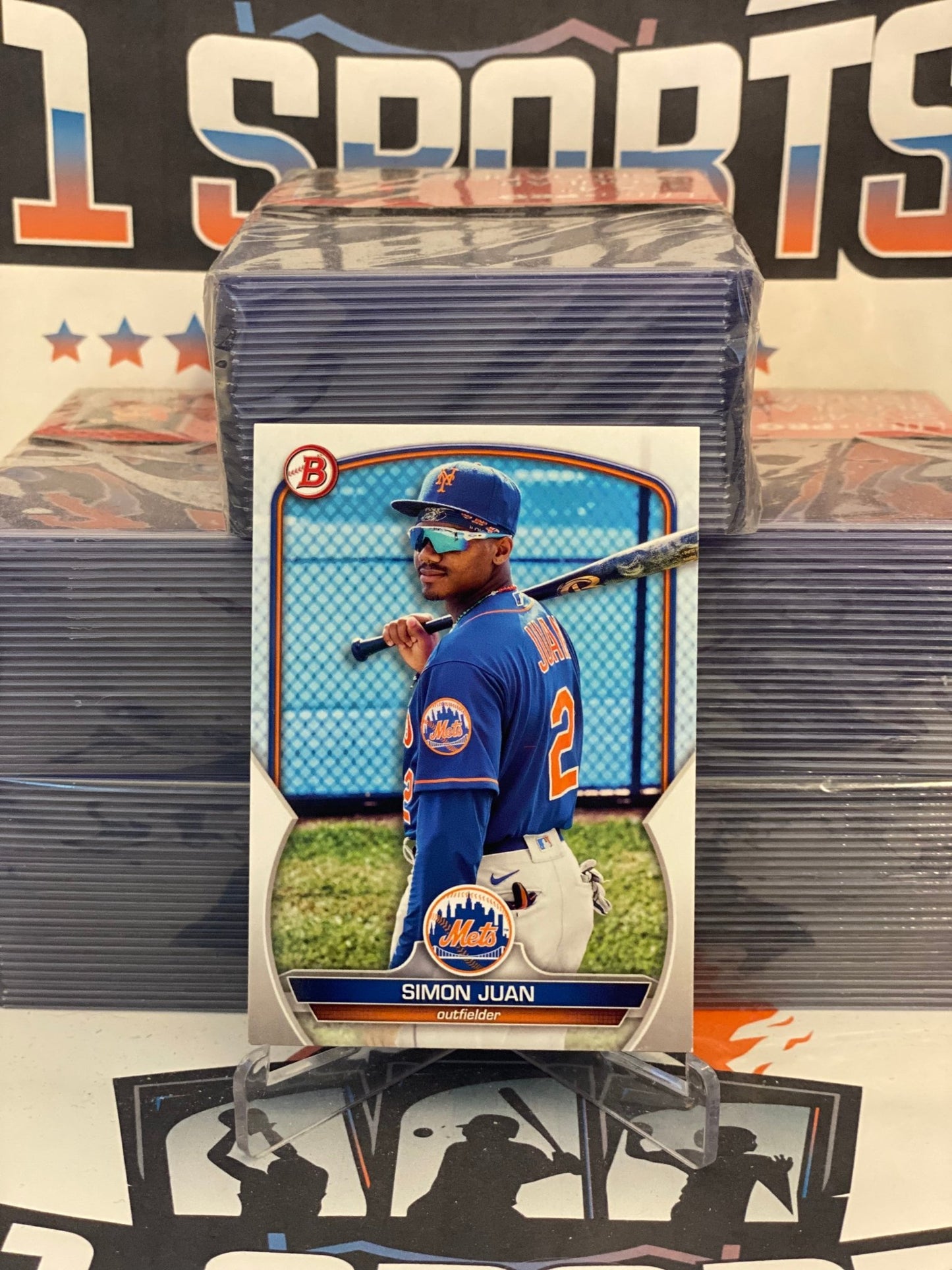 2023 Bowman Prospects Simon Juan #BP-38