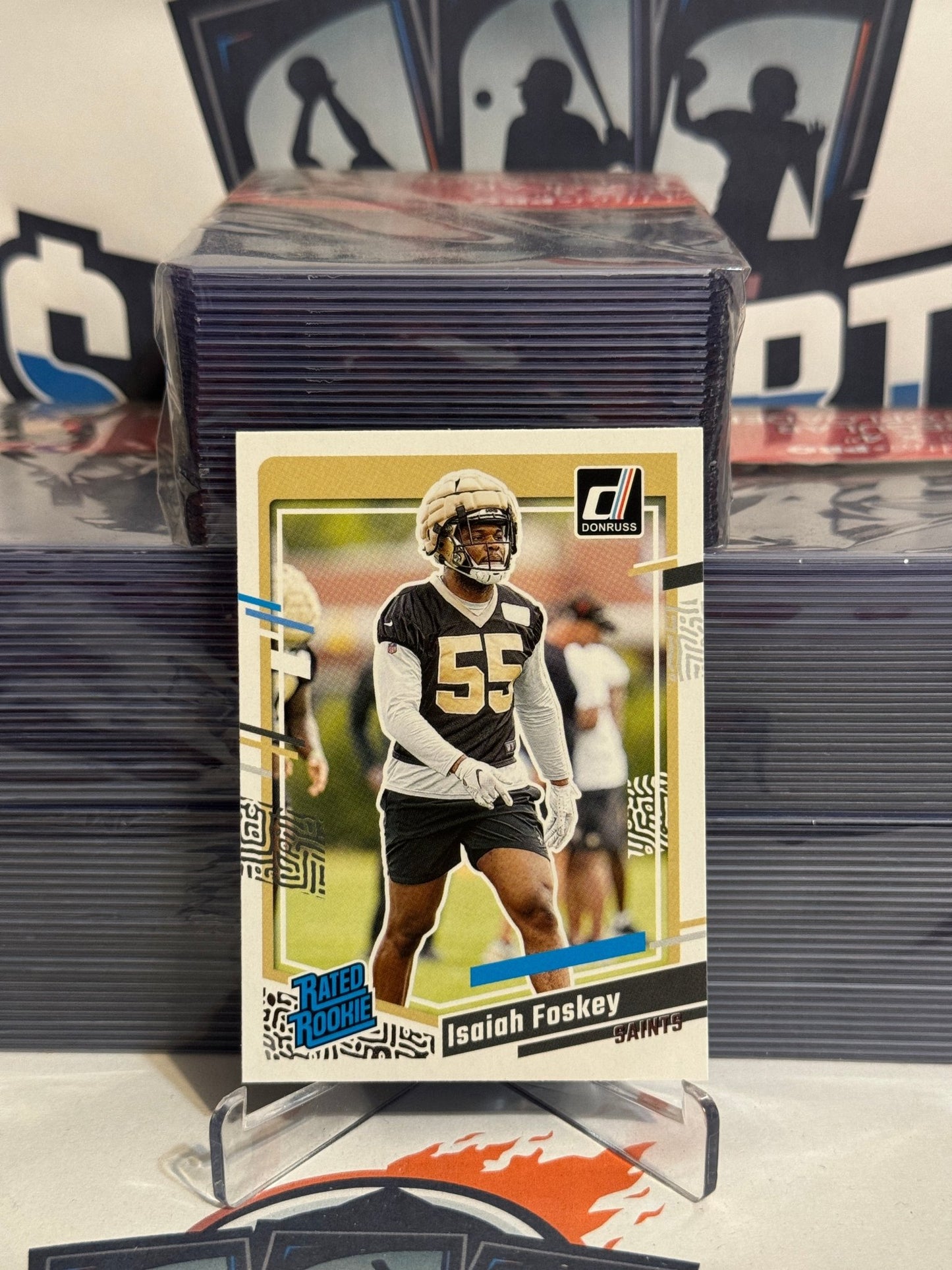 2023 Donruss (Rated Rookie) Isaiah Foskey #373