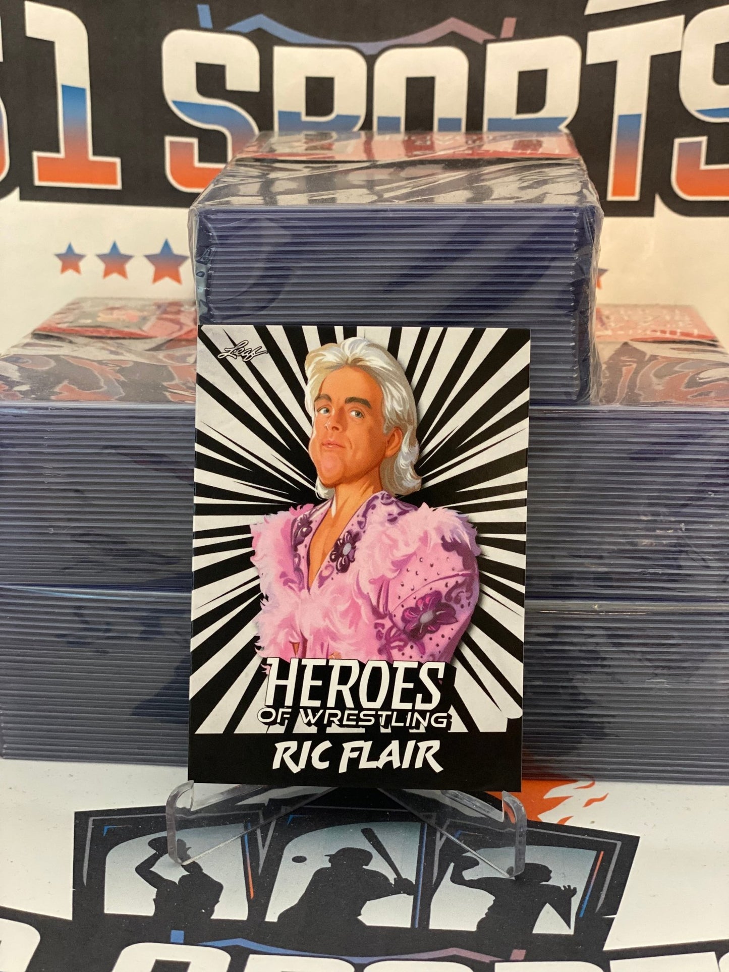 2023 Leaf Heroes of Wrestling Ric Flair #B-7