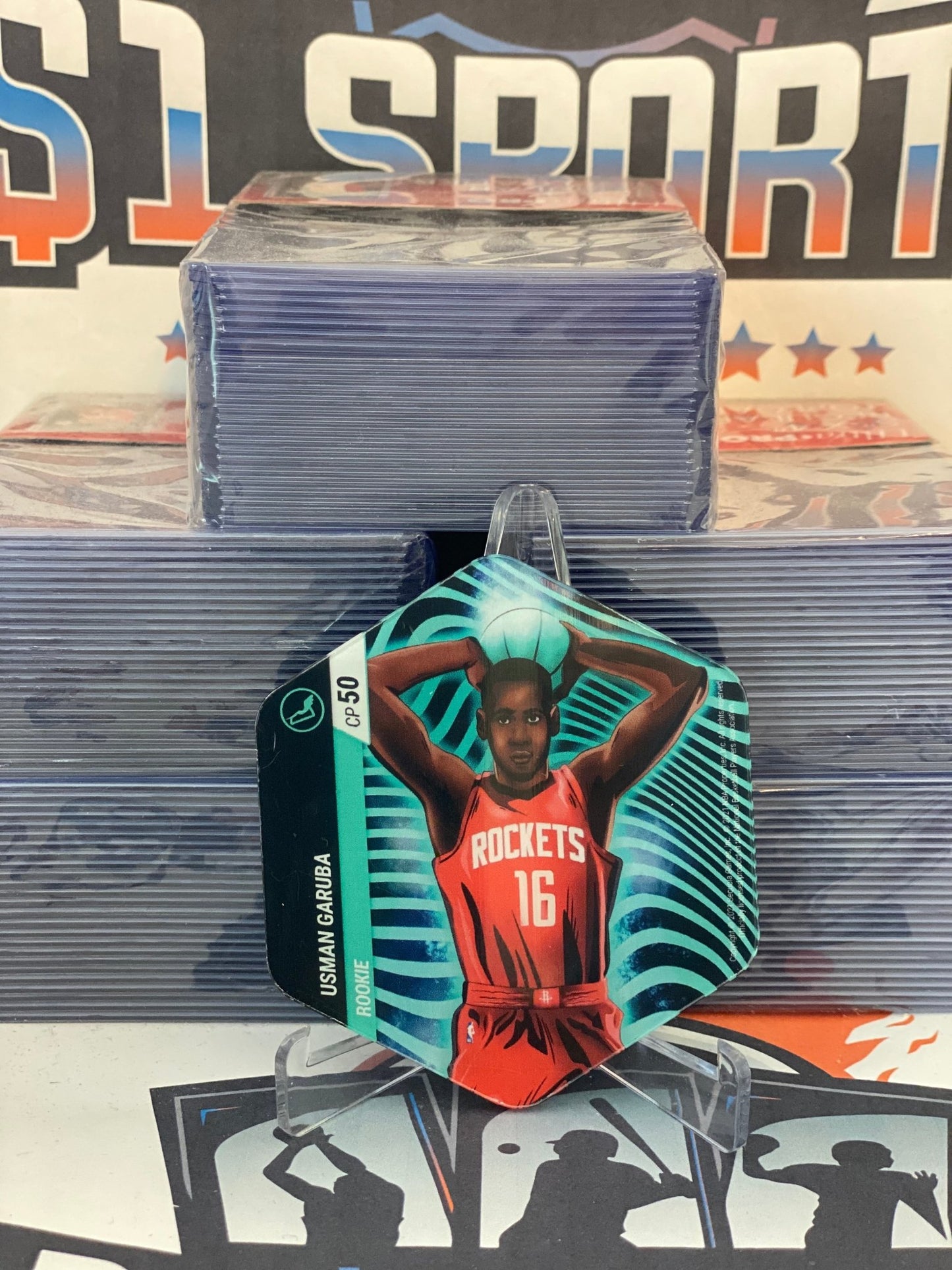 2023 NBA Flex (Hexagon Game Piece) Usman Garuba Rookie #NNO