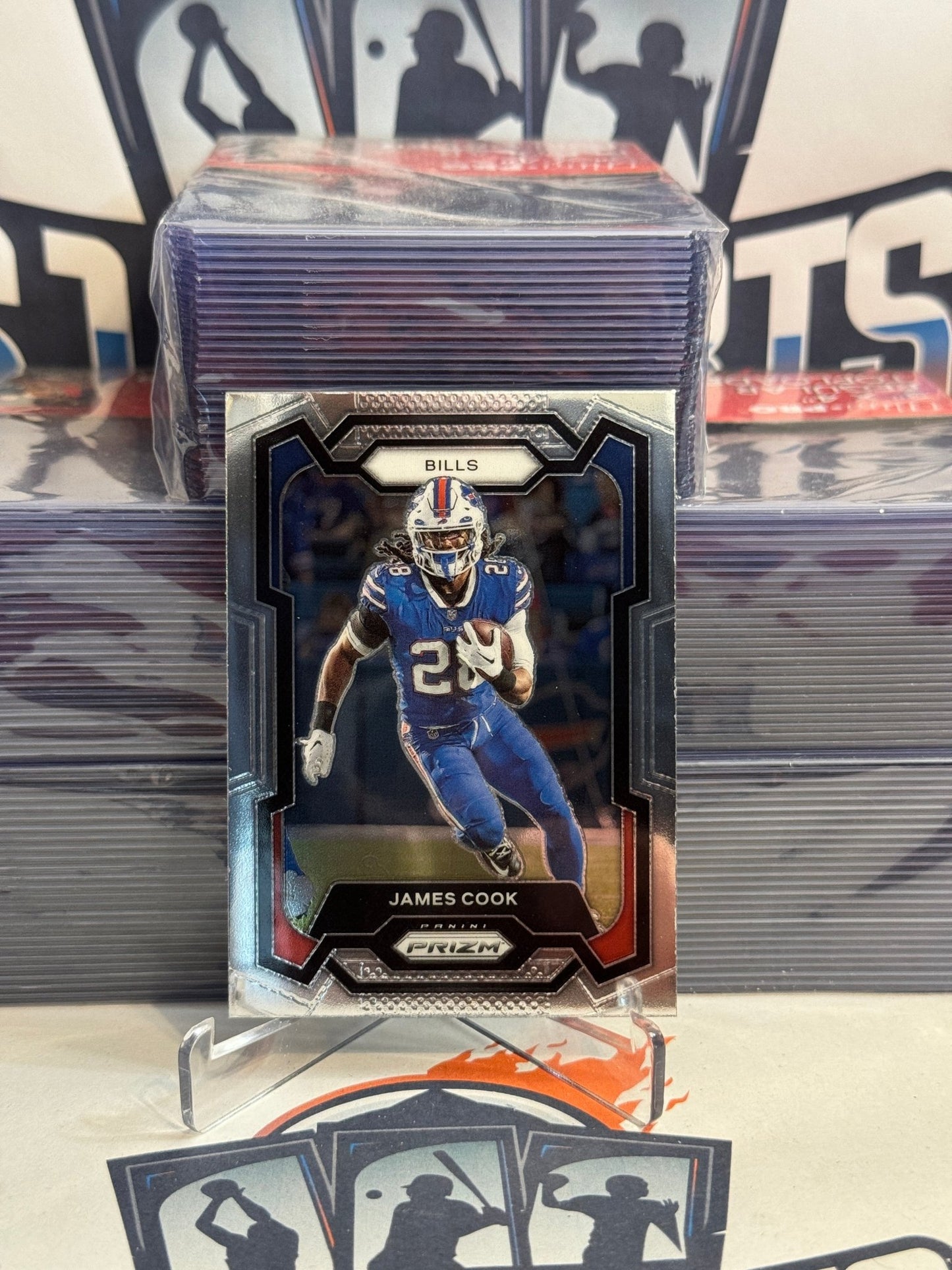 2023 Panini Prizm (2nd Year) James Cook #30