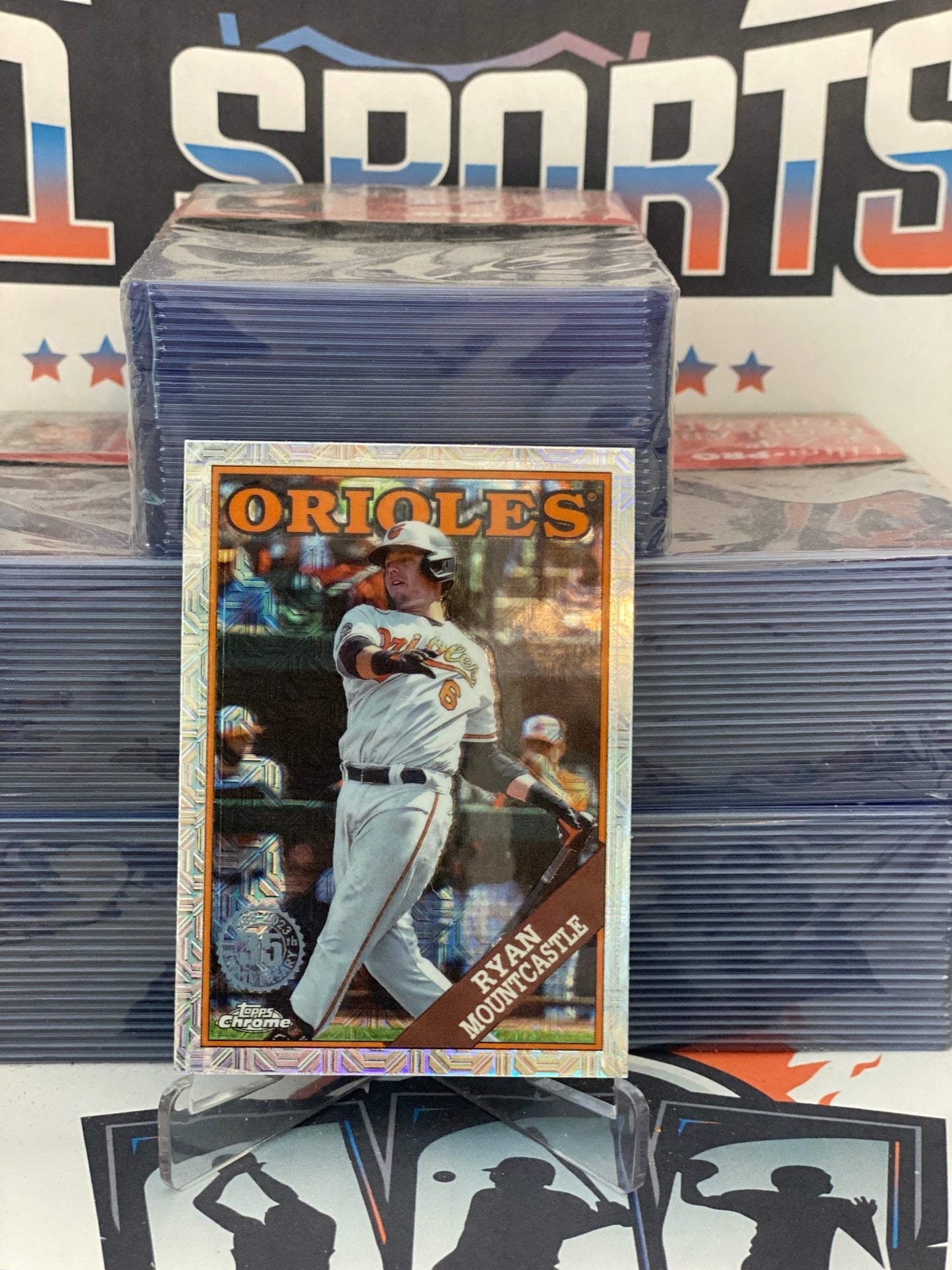 2023 Topps (1986 Silver Pack Chrome Redux) Ryan Mountcastle #2T88C-12
