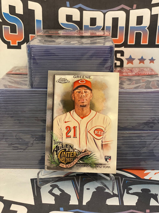 2023 Topps Allen & Ginter Chrome Hunter Greene Rookie #209