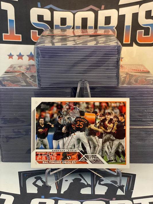 2023 Topps Baltimore Orioles Team Card #112