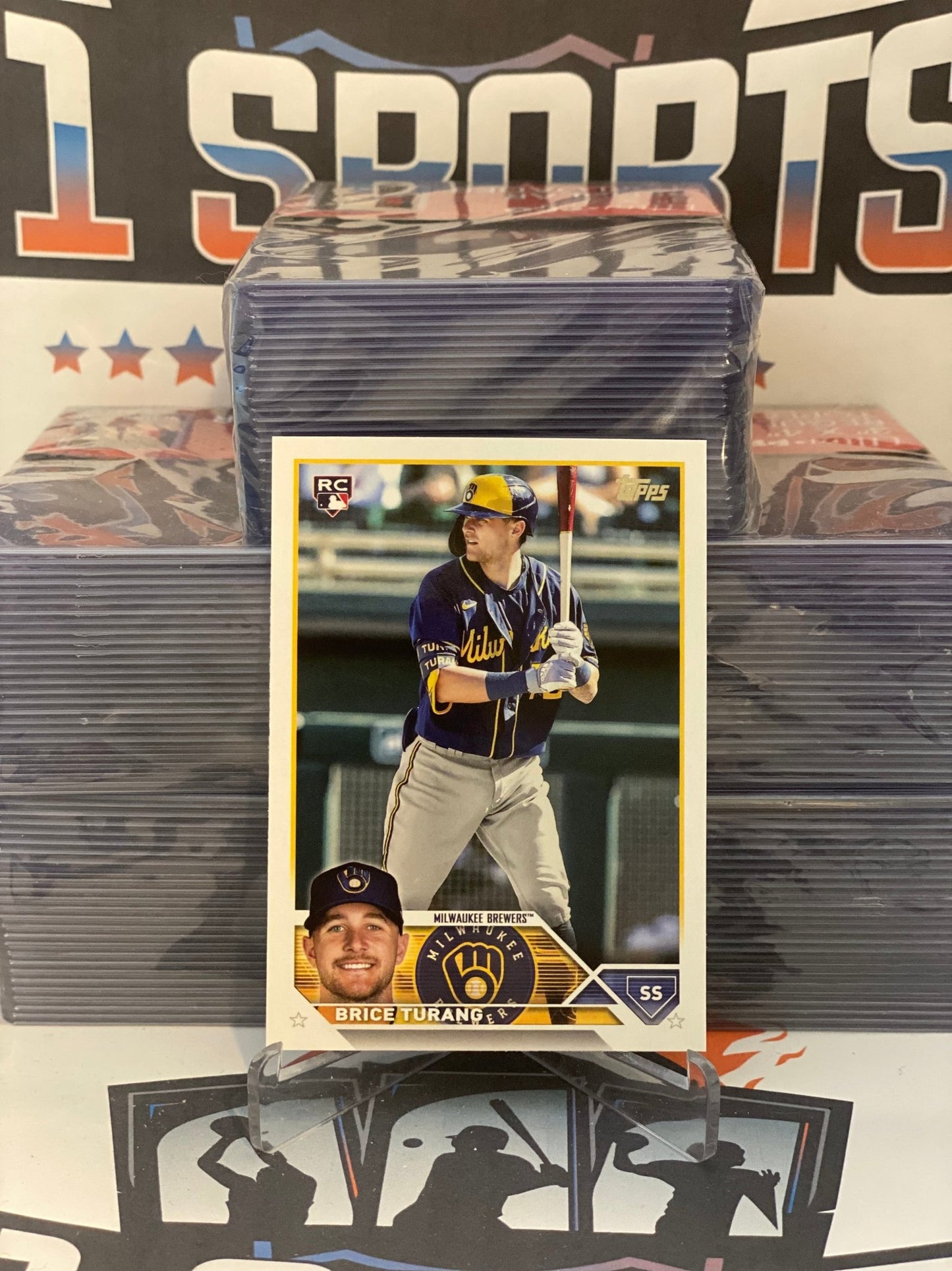 2023 Topps Brice Turang Rookie #530