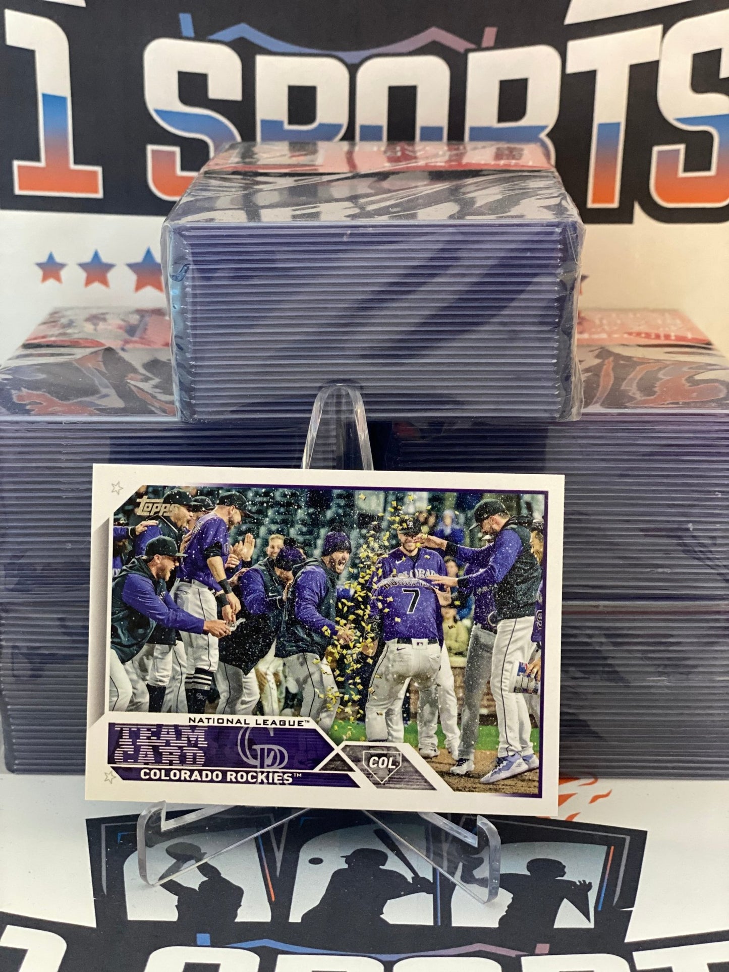 2023 Topps Colorado Rockies Team Card #445