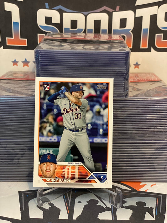 2023 Topps Donny Sands Rookie #416