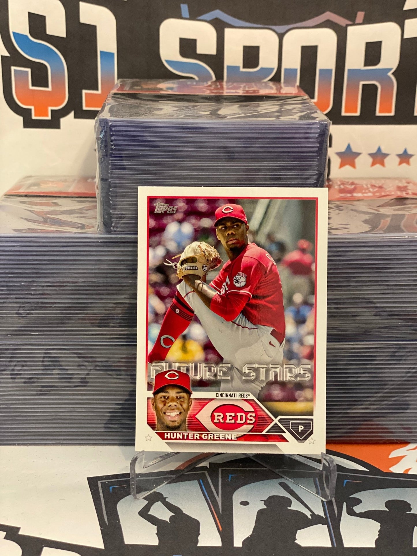 2023 Topps (Future Stars) Hunter Greene #155