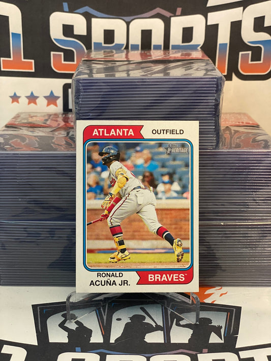 2023 Topps Heritage Ronald Acuna Jr. #183