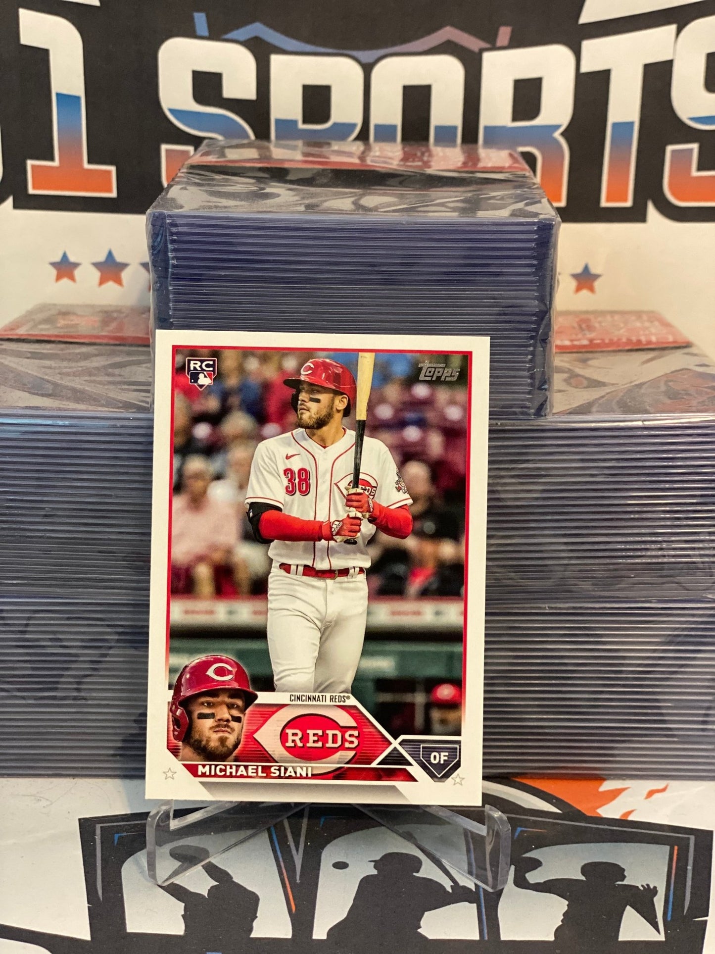 2023 Topps Michael Siani Rookie #654