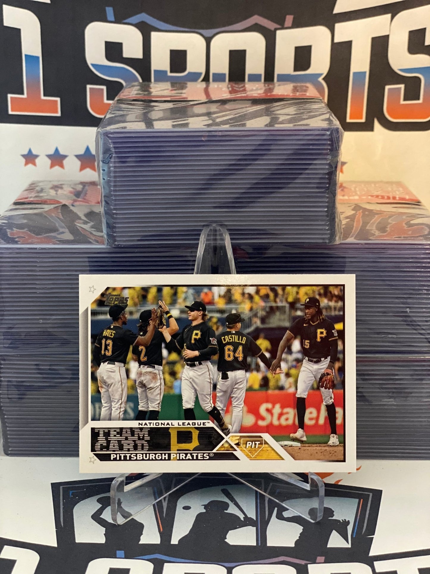 2023 Topps Pittsburgh Pirates Team Card #430