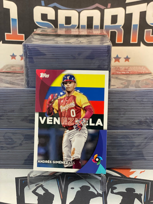2023 Topps (World Baseball Classic) Andres Gimenez #WBC-47