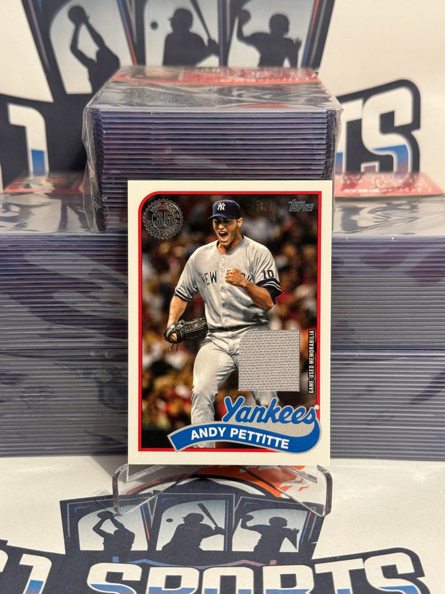 2024 Topps (1989 Redux Relic) Andy Pettitte #89BR-APE