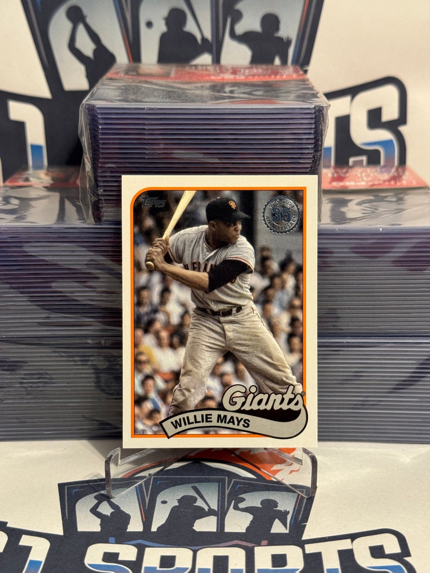 2024 Topps (1989 Redux) Willie Mays #98B-30