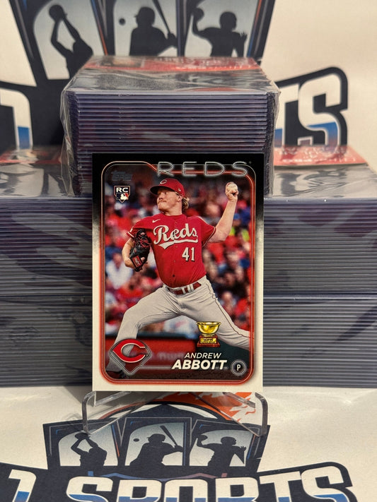 2024 Topps Andrew Abbott Rookie #214