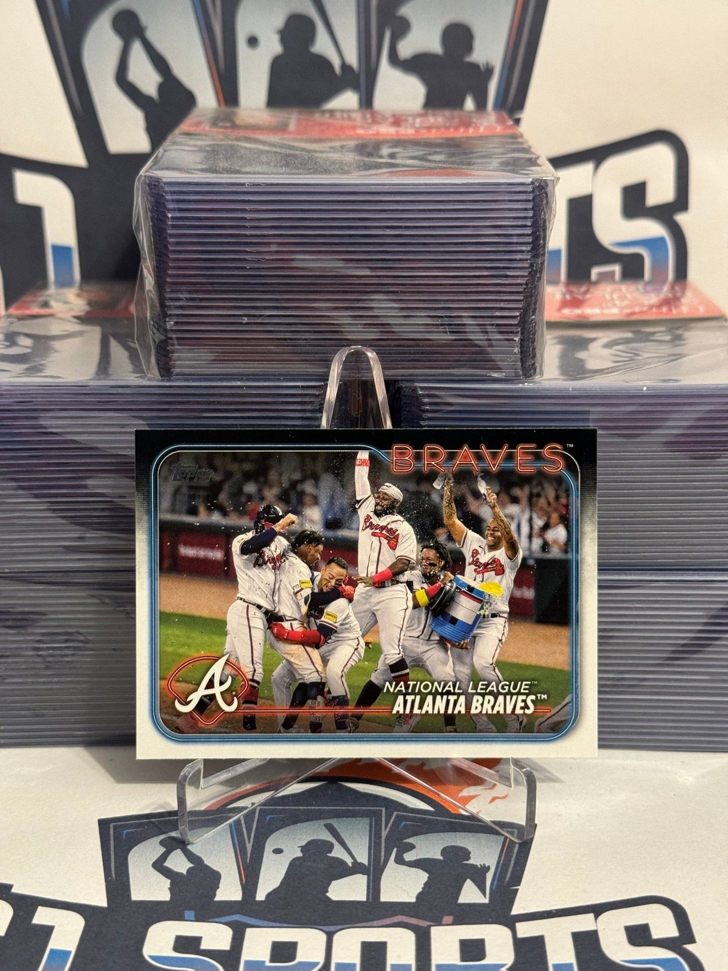 2024 Topps (Braves Team Card) Ronald Acuna Jr. #154