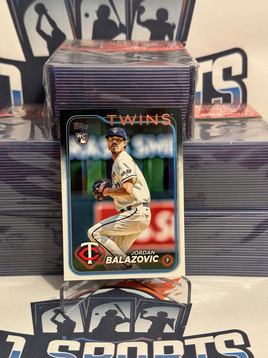 2024 Topps Jordan Balazovic Rookie #263