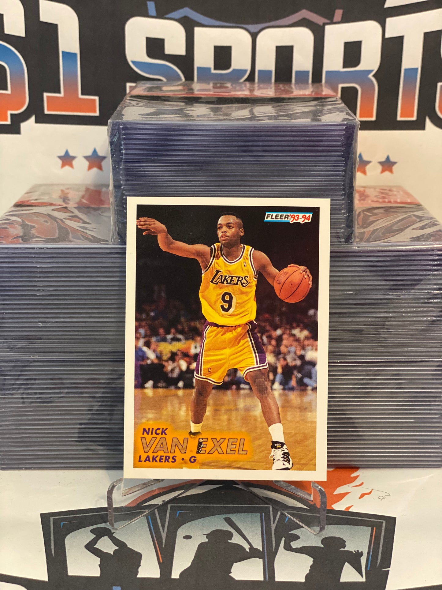1993 Fleer Nick Van Exel Rookie #316