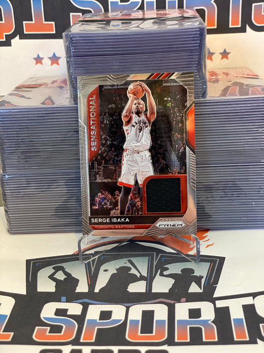 2020 Panini Prizm (Sensational Swatches Relic) Serge Ibake #SSW-SER