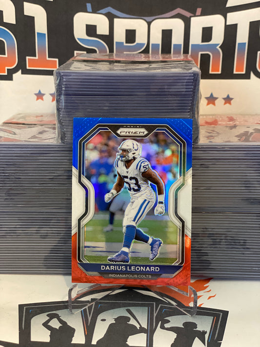 2020 Panini Prizm (Red White Blue Prizm) Darius Leonard #89
