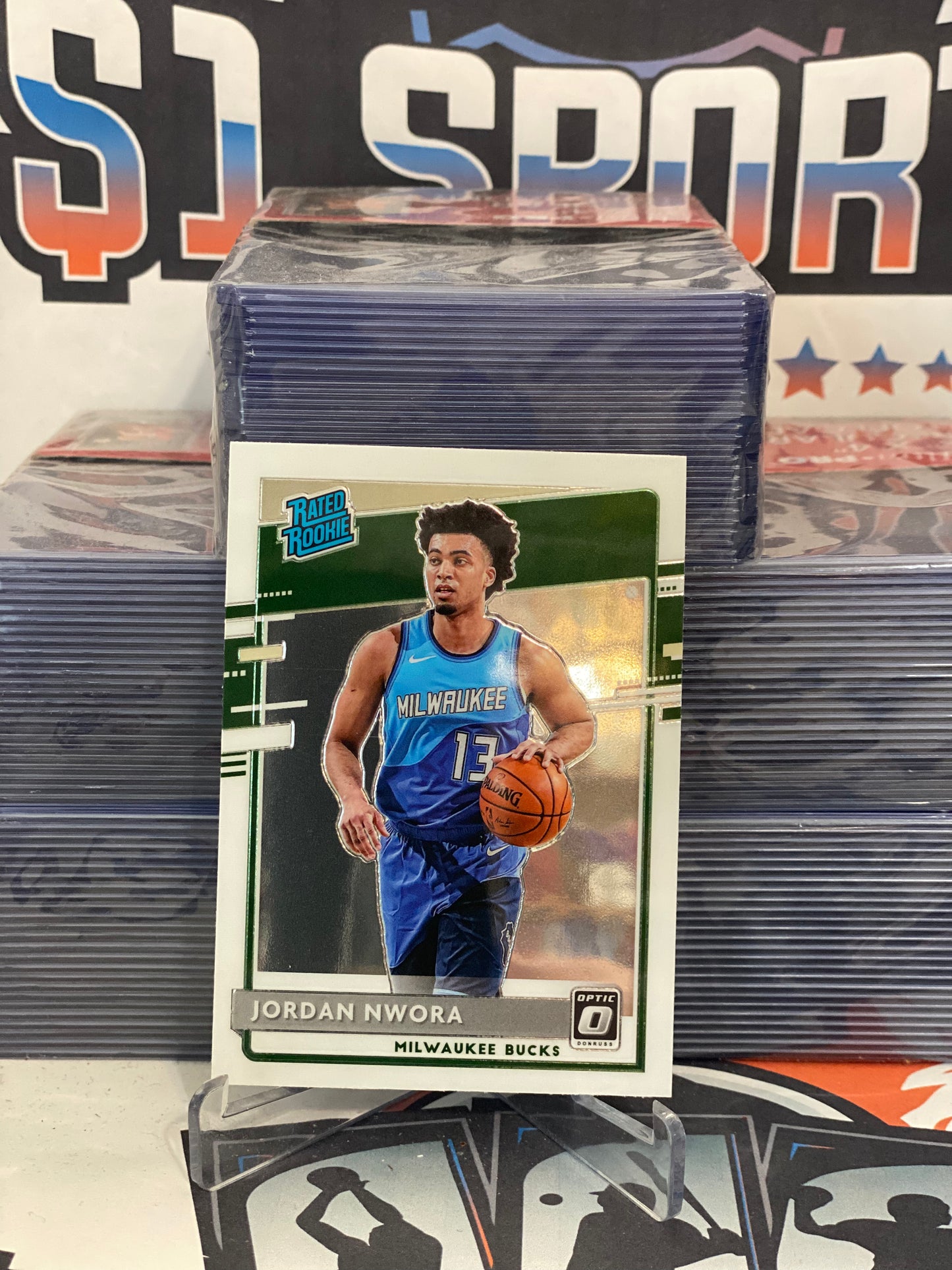 2020 Donruss Optic (Rated Rookie) Jordan Nwora #189
