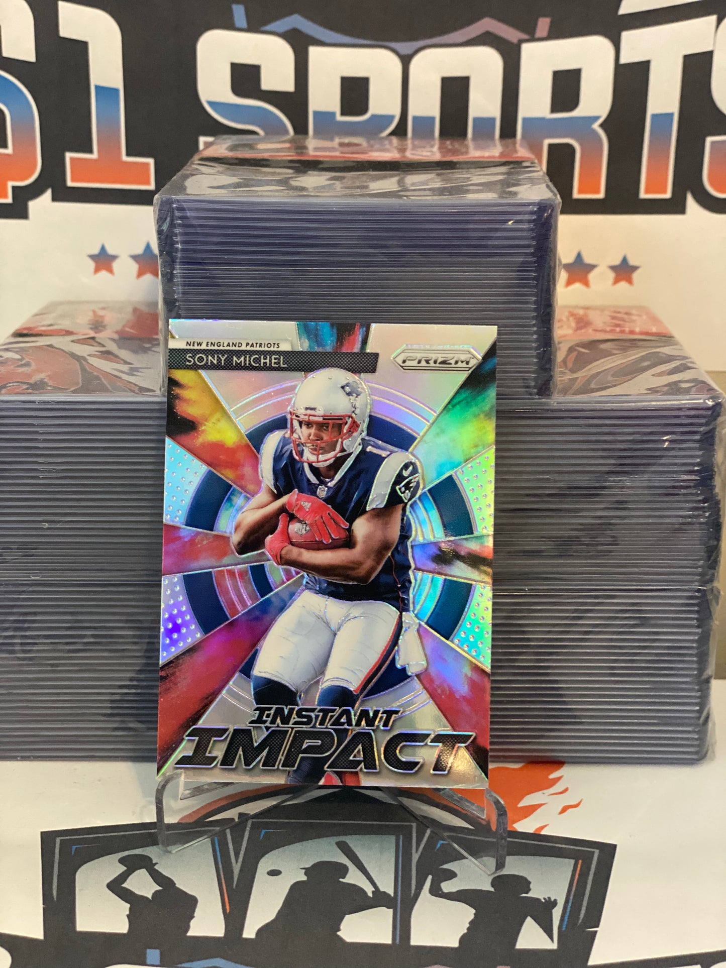 2018 Panini Prizm (Instant Impact) Sony Michel Rookie #II-11