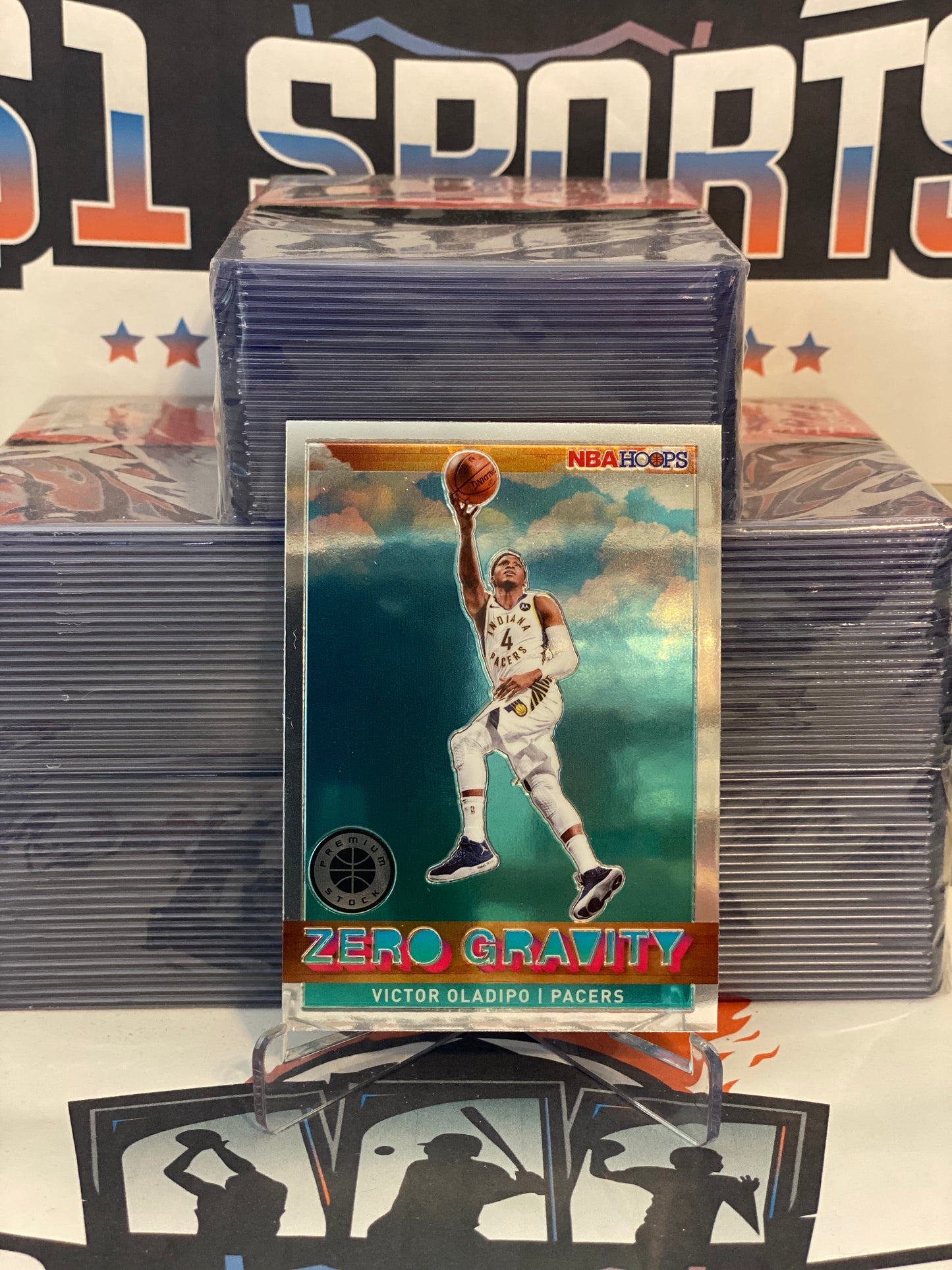 2019 Hoops Premium Stock (Zero Gravity) Victor Oladipo #14