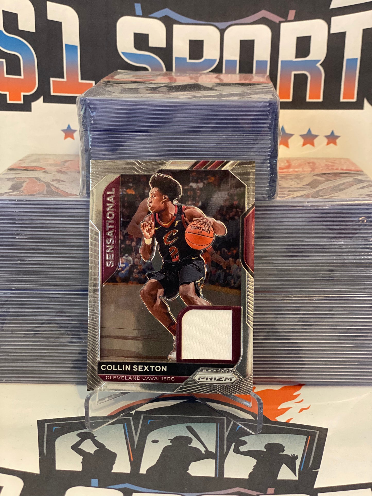 2020 Panini Prizm (Sensational Swatches Relic) Collin Sexton #SSW-CSX