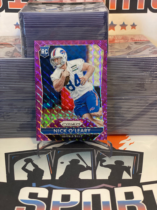 2015 Panini Prizm (Purple Mosaic 47/50) Nick O'Leary Rookie #273