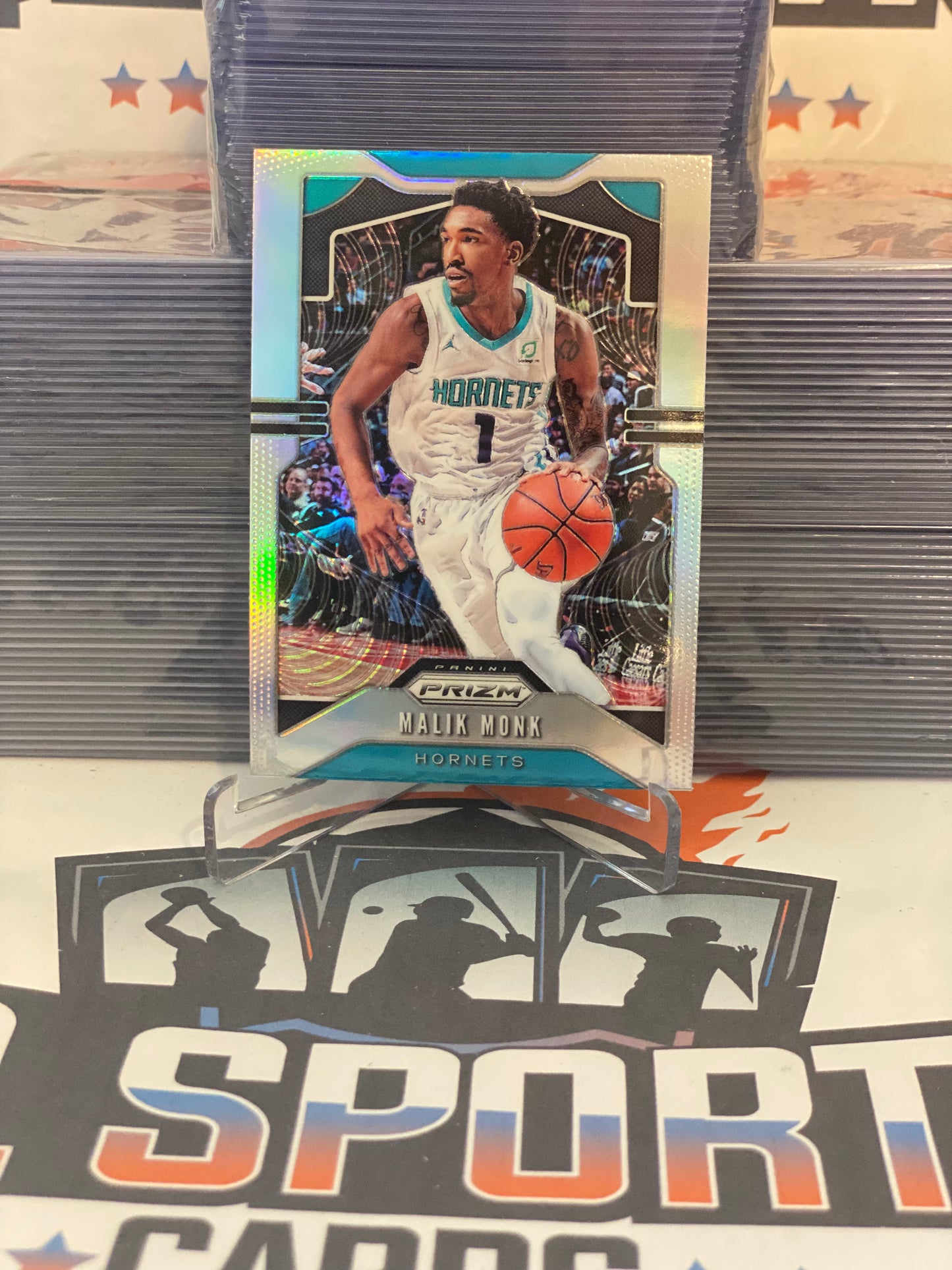 2019 Panini Prizm (Silver Prizm) Malik Monk #205