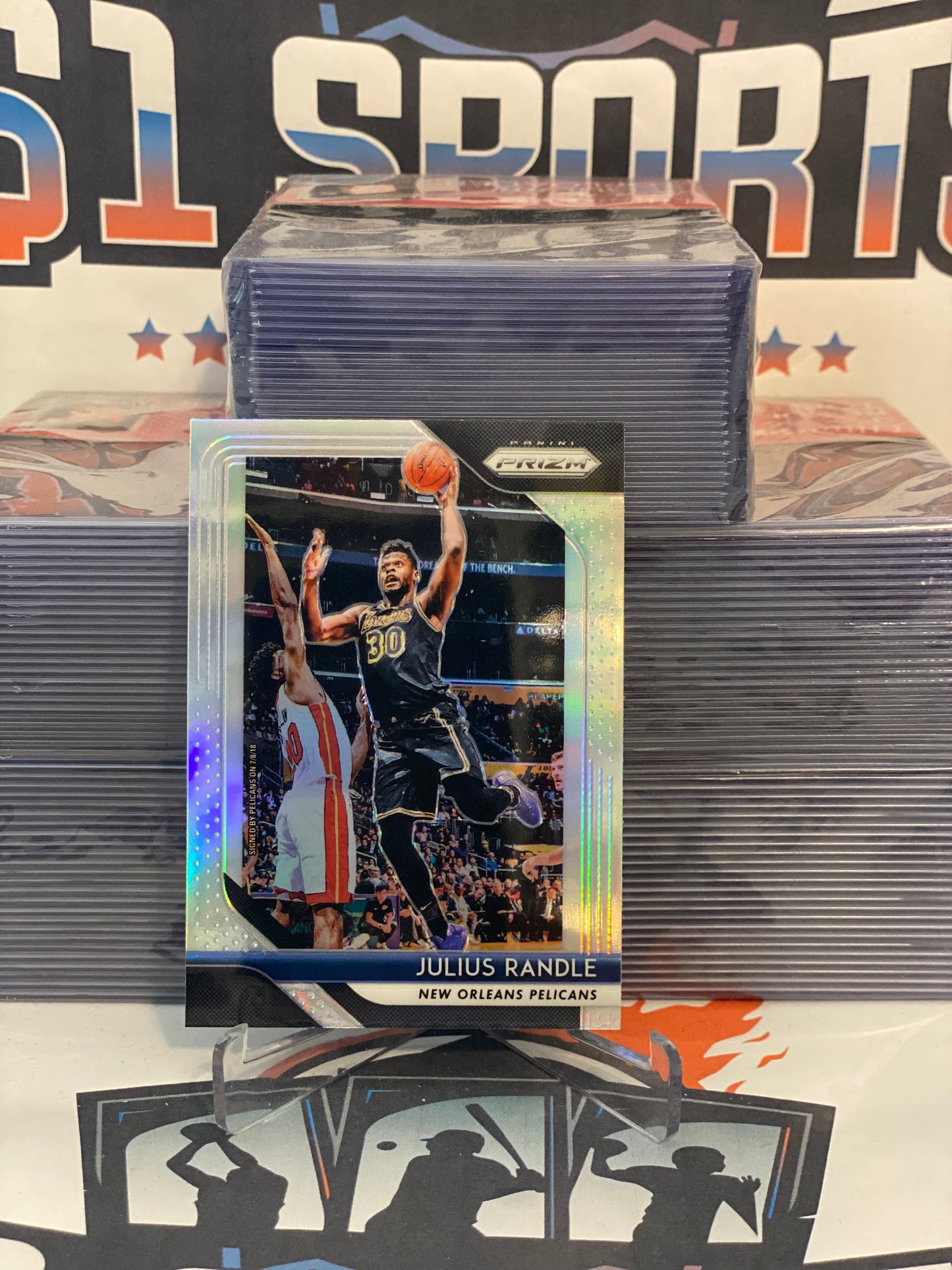2018 Panini Prizm (Silver Prizm) Julius Randle #167
