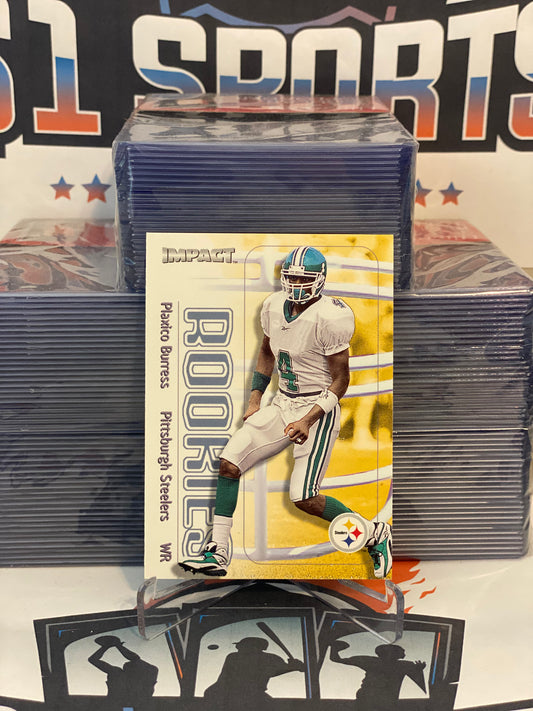 2000 Fleer Impact Plaxico Burress Rookie #21