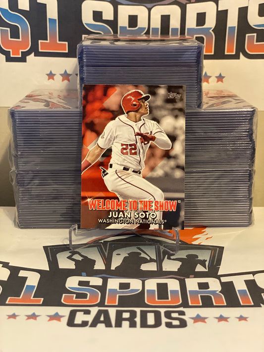 2022 Topps (Welcome to the Show) Juan Soto #WTTS-11