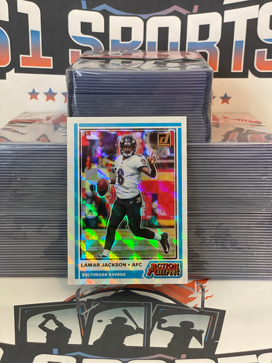 2020 Donruss (Action All Pros) Lamar Jackson #AAP-LJ