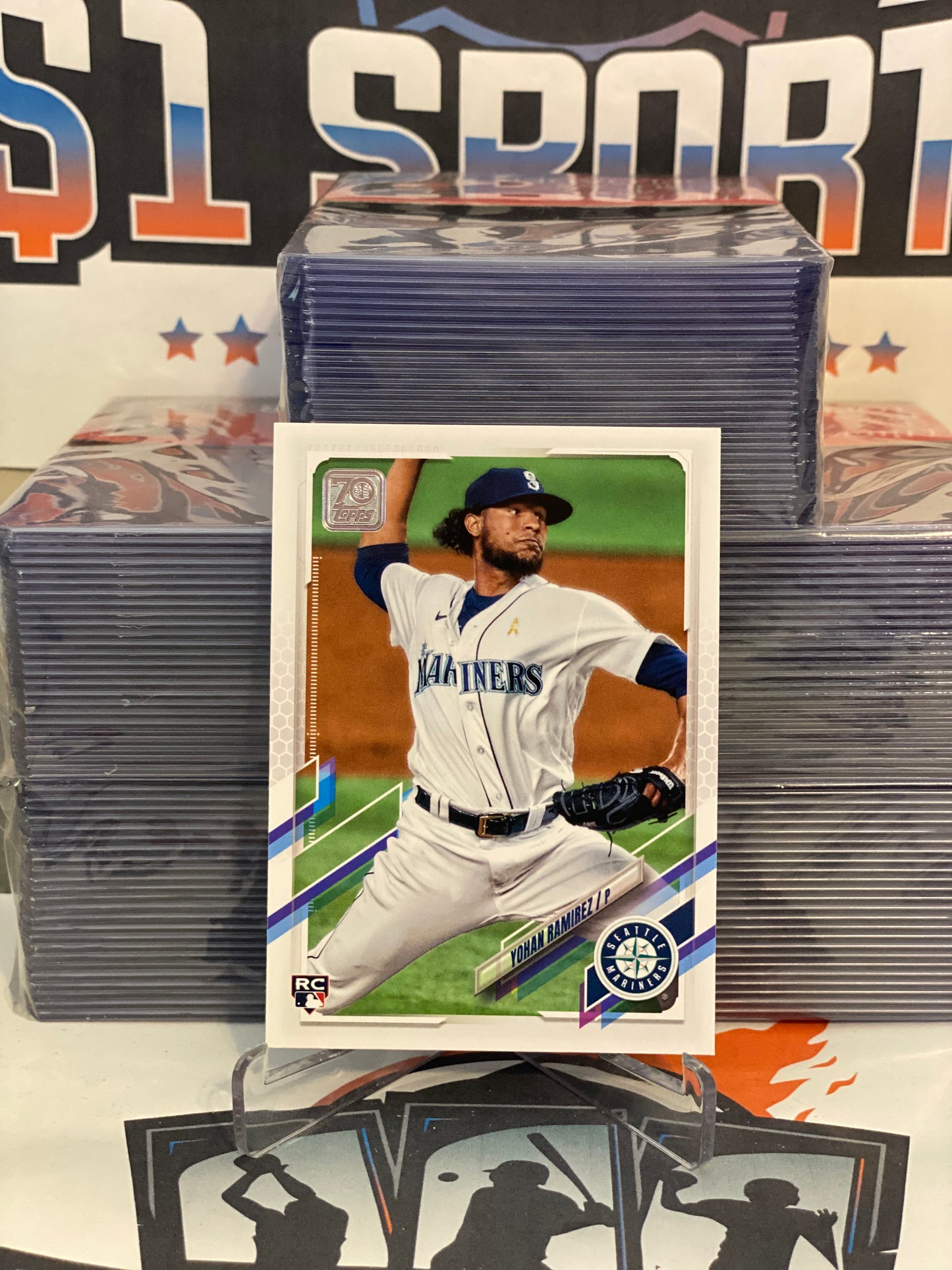 2021 Topps Yohan Ramirez Rookie #519