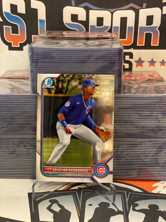2022 Bowman Chrome Prospects Cristian Hernandez #BCP-66