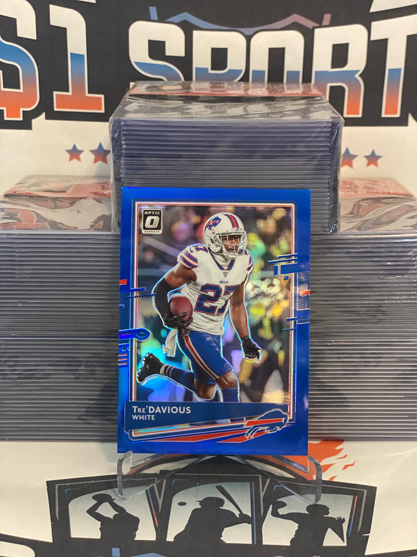 2020 Donruss Optic (Blue Prizm 158/179) Tre'Davious White #15
